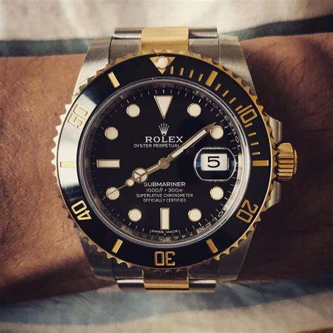 rolex submariner black and gold 2017|rolex submariner best price uk.